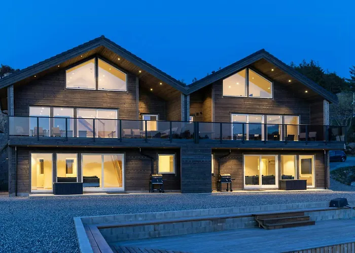 Tatil Evi Modern Fishing With Sea View At Kalvaneset Bergen